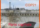 Couverture du livre « Cop21 paris capitale calendrier mural 2020 din a3 horizontal - pour la conference du climat a (édition 2020) » de Capella Mp aux éditions Calvendo