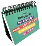 Couverture du livre « Simplissime ; 365 recettes pour tous les jours les + faciles du monde » de  aux éditions Hachette Pratique