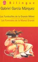 Couverture du livre « Les funérailles de la grande mémé » de Gabriel Garcia Marquez aux éditions Le Livre De Poche