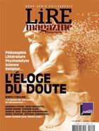 Couverture du livre « Lire magazine litteraire hs - l'eloge du doute - mars 2021 » de  aux éditions Lire Magazine