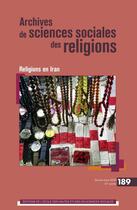 Couverture du livre « Archives de sciences sociales des religions 189 - pluralite du fait religieux en iran » de  aux éditions Ehess