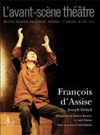 Couverture du livre « Francois d'assise » de Joseph Delteil aux éditions Avant-scene Theatre