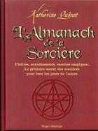 Couverture du livre « L'almanach de la sorcière » de Katherine Quenot aux éditions Desinge Hugo Cie