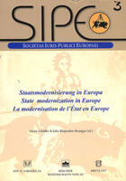 Couverture du livre « La modernisation de l'Etat en Europe » de H Schaffer et J Iliopoulos-Strangas aux éditions Bruylant