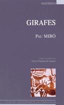 Couverture du livre « Girafes » de Miro Pau aux éditions Espaces 34