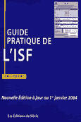 Couverture du livre « Guide pratique de l'isf (édition 2004) » de Eric Pichet aux éditions Siecle