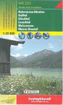 Couverture du livre « Weissensee-gailtal-gitschtal » de  aux éditions Freytag Und Berndt