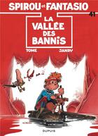 Couverture du livre « Spirou et Fantasio Tome 41 : la vallée des bannis » de Tome et Janry aux éditions Dupuis