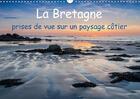 Couverture du livre « La bretagne prises de vue sur un paysage cotier calendrier m - photos de la cote bretonne aus » de Hoffmann K aux éditions Calvendo