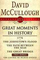 Couverture du livre « David McCullough Great Moments in History E-book Box Set » de David Mccullough aux éditions Simon & Schuster