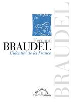 Couverture du livre « L'Identité de la France » de Fernand Braudel aux éditions Flammarion