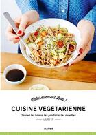 Couverture du livre « Cuisine végétarienne » de Laure Kie aux éditions Mango