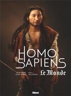 Couverture du livre « Le grand atlas Homo Sapiens (2e édition) » de Valery Zeitoun et Telmo Pievani aux éditions Glenat