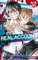 Couverture du livre « Real account Tome 13 » de Shizumu Watanabe et Okushou aux éditions Kurokawa