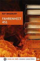 Couverture du livre « Fahrenheit 451 » de Ray Bradbury aux éditions Voir De Pres