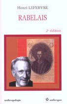 Couverture du livre « Rabelais (2e édition) » de Henri Lefebvre aux éditions Economica