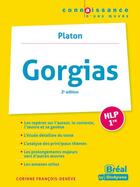 Couverture du livre « Gorgias, de Platon (2e édition) » de Jean-Marie Nicolle aux éditions Breal