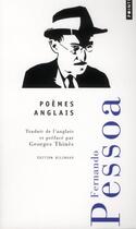 Couverture du livre « Poèmes anglais » de Fernando Pessoa aux éditions Points