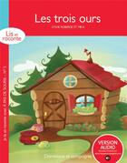 Couverture du livre « Les trois ours » de Sylvie Roberge aux éditions Dominique Et Compagnie