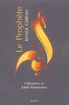 Couverture du livre « Le prophète » de Gibran et Moussawy aux éditions Bachari