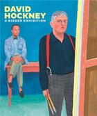 Couverture du livre « David Hockney : a bigger exhibition » de Richard Benefield aux éditions Prestel