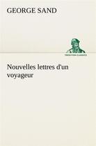 Couverture du livre « Nouvelles lettres d'un voyageur » de George Sand aux éditions Tredition