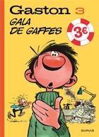 Couverture du livre « Gaston Tome 3 : gala de gaffes » de Andre Franquin aux éditions Dupuis