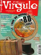 Couverture du livre « Virgule n 188 le tour du monde en 80 jours j. vernes - octobre 2020 » de  aux éditions Virgule