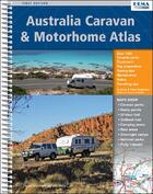 Couverture du livre « Australia caravan & motorhome atlas » de  aux éditions Hema