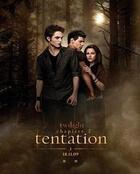 Couverture du livre « Twilight Tome 2 : tentation » de Stephenie Meyer aux éditions Hachette Romans