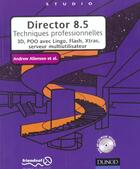 Couverture du livre « Director 8.5 Studio » de Robbins et Allenson aux éditions Dunod