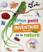 Couverture du livre « Mon petit inventaire de la nature » de Florence Guiraud aux éditions Casterman
