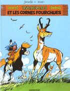 Couverture du livre « Yakari T.23 ; Yakari et les cornes fourchues » de Derib et Job aux éditions Casterman