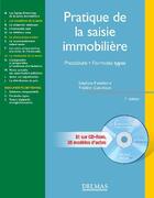 Couverture du livre « Pratique de la saisie immobilière ; procédure, formules types » de Piedelievre aux éditions Delmas