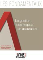 Couverture du livre « La gestion des risques en assurance » de Axelle Brault-Fonters et Nicolas Guillaume et Fabien Raviard aux éditions L'argus De L'assurance