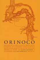 Couverture du livre « Orinoco » de Daniel Bourdon aux éditions Fata Morgana