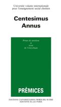 Couverture du livre « Centesimus Annus » de  aux éditions Mame