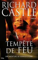 Couverture du livre « Tempête de feu » de Richard Castle aux éditions City Editions