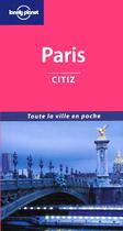 Couverture du livre « Paris Citiz 2e Edition » de Terry Carter aux éditions Lonely Planet France