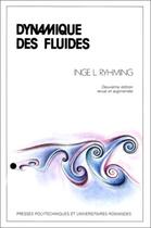 Couverture du livre « Dynamique des fluides » de Ryhming aux éditions Ppur