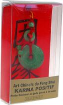 Couverture du livre « Porte-bonheur feng-shui jade karma positif » de  aux éditions Dg-exodif