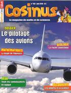 Couverture du livre « Cosinus n 183 le pilotage des avions juin 2016 » de  aux éditions Cosinus