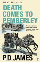 Couverture du livre « Death comes to pemberley » de James Pd aux éditions Faber Et Faber