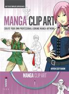 Couverture du livre « Manga clip art » de Hayden Scott-Baron aux éditions Ilex