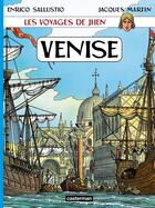 Couverture du livre « Les voyages de Jhen ; Venise » de Jacques Martin et Enrico Sallustio aux éditions Casterman