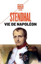 Couverture du livre « Vie de Napoléon » de Stendhal aux éditions Rivages