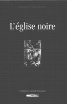 Couverture du livre « L'église noire » de Anatole Baconsky aux éditions Paris-mediterranee