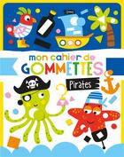 Couverture du livre « Mon cahier de gommettes : les pirates » de Atelier Cloro aux éditions 1 2 3 Soleil