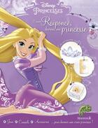Couverture du livre « Disney Princesses : comme Raiponce, deviens une princesse » de Florine Thonnard aux éditions Hemma