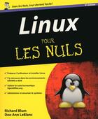 Couverture du livre « Linux pour les nuls » de Richard Blum aux éditions First